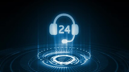 Business, Technology, Internet and network concept. Technical support customer service.