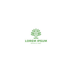 tree logo design vector