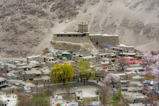 Khabasi Residence, Altit Fort Is An Ancient Fort At Altit Town In The Hunza Valley In Gilgit Baltistan, Pakistan. It Was Originally Home To The Hereditary Rulers Of The Hunza State