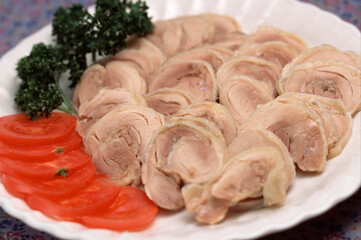 台湾料理蒸し鶏