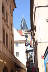 old street in the old town