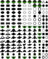 Elements for your Design . Banners, Stamps, Logos, Icons, Labels . Vector