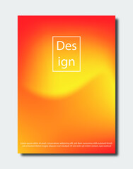 Colorful modern gradient background for template, brochure, flyer, cover design.