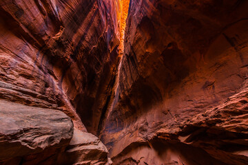 Long Canyon Slot in Long Canyon, Grand Staircase-Escalante National Park ,Utah, USA