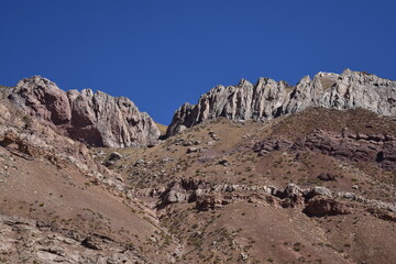 mountains in the desert