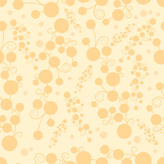 Seamless repeating floral pattern.Vector