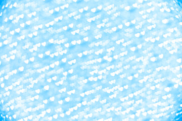 イルミネーション　ハート形