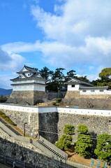 Fototapeta na wymiar 福山城 伏見櫓と筋鉄御門