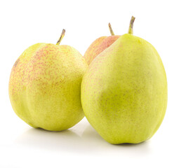 pears path isolated on white background