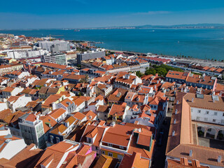 view of Lisbon Downtown