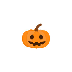 Halloween Pumpkins vector. Halloween Pumpkins flat illustration