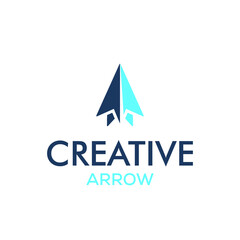 Creative arrow logo, arrow design concept, arrow energy, arrow power concept, direction logo