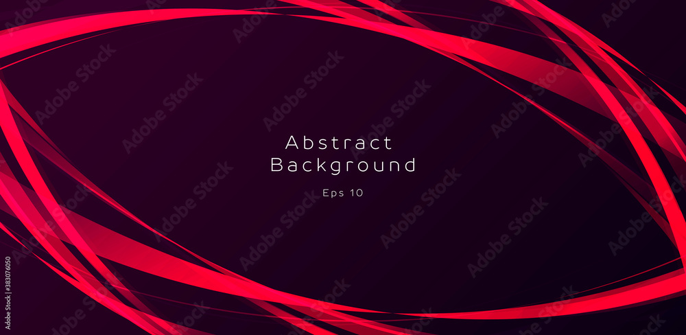 Aufkleber abstract background with red stripes forming swirl with empty center for your copy, presentation cov