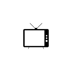 television icon vector, television symbol illustration
