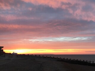 Sunrise on the beach