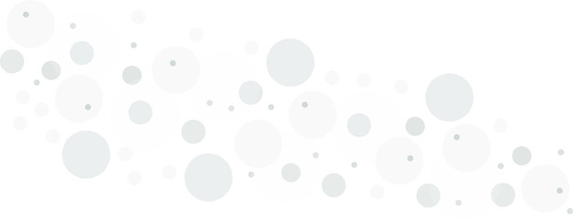 Gray vector background with a pattern of circles with different diameters. Textured template for a web splash in a modern style.