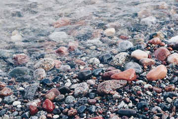 stones on the beach