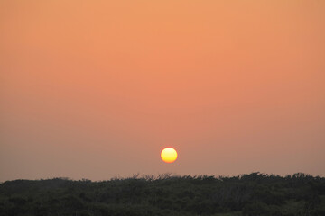 11最南端波照間島の日没