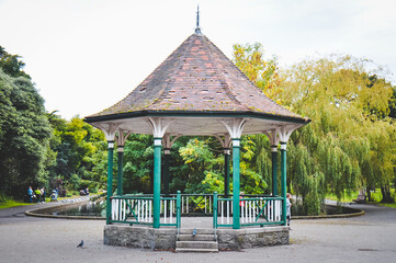 Pavilion in the park