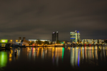 Obraz premium Amsterdam by night