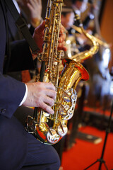 サックスプレーヤ