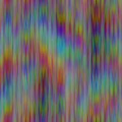 Seamless techno glitch RGB monitor noise rainbow. High quality illustration. Repeat pattern neon spectrum. Futuristic bad signal computer screen failure. Red green and blue distortion blur effect.