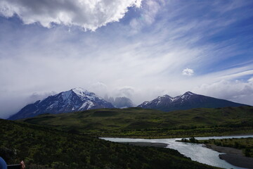 Sonnenuntergang in Patagonien
