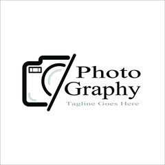 Camera Photography Logo Icon Vector