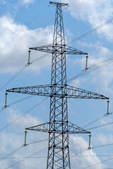 electric tower high voltage post
