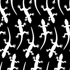 Lizards Seamless Pattern 1