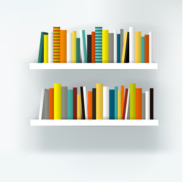 Book shelf. 