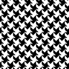 Tessellation art big collection. Black and white icon pattern set.