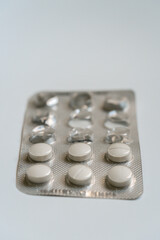 different medicine drugs  pills  tablets. pharmaceutical medicine pills