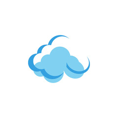 Cloud template vector