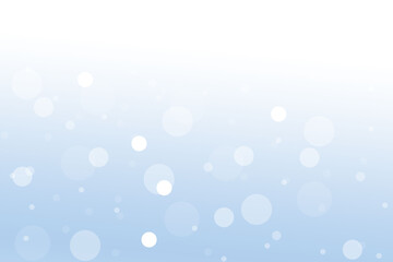 Abstract light blue bokeh lights with soft light background illustration