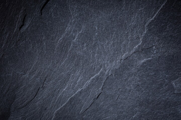 Dark grey and black slate background or texture