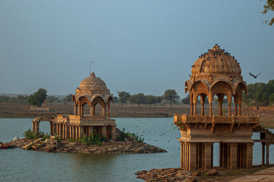 Gadsisar lake, Jaisalmer, Rajasthan, India