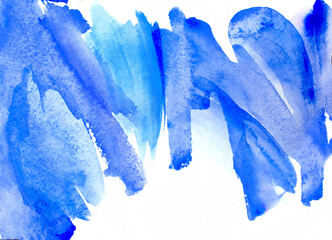 blue watercolor background