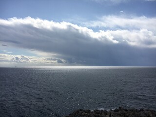 sea and clouds