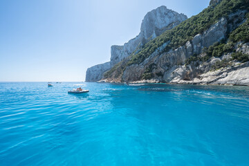 Fototapeta premium East Coast of Sardinia near Cala Goloritze beach, Italy