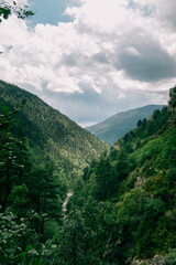 Obraz premium Road trip to Vall de Nuria