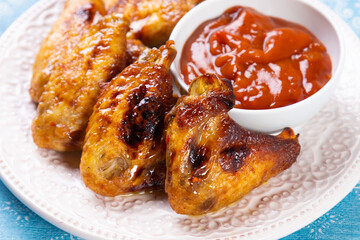 Grilled chicken qings
