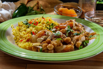 Moroccan Chicken Rice Pilaf