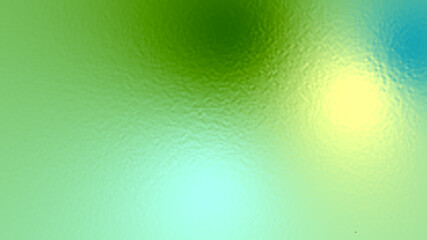 Abstract blue yellow and green light neon fog soft glass background texture in pastel colorful gradation.