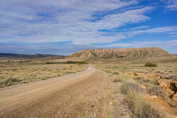 Bardenas reales.Reserva de la Biosfera,comunidad foral de Navarra, Spain