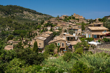 Fototapeta na wymiar Deia, Sierra de Tramuntana, Mallorca, balearic islands, spain, europe