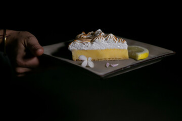 lemon pie flame - pastel de limón llama