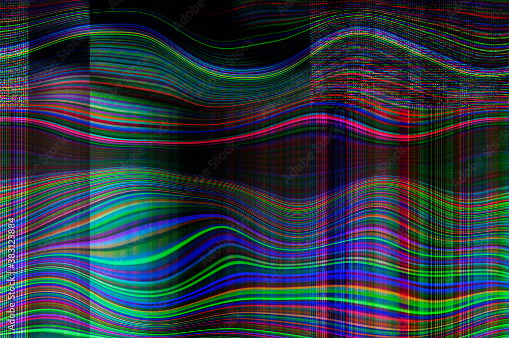 Poster abstract digital wave pattern / abstract minimalistic background of a digital wave pattern.