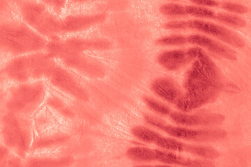 Dirty Tie Dye. Pink Watercolour Spots. Paintbrush 