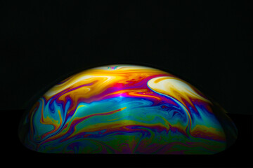 Soap bubble abstract background